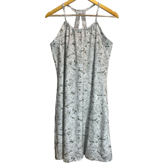 Balance Collection Dresses & Skirts - Balance Collection Womens XL Sage Green‎ Leaf Print Racerback Active Dress  Golf